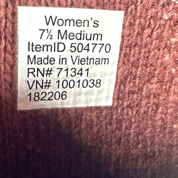 LL Bean East Point Chelsea Boots Womens 7.5 Pull On Ankle Bootie Shoes 504770 - Picture 14 of 16